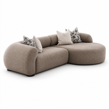 Ecksofa mit Eckpolsterung und Lounge-Element