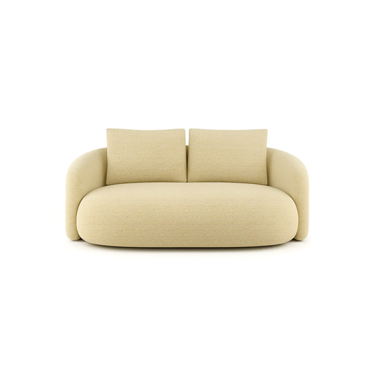Sofa weiches Polstervolumen Stoff Wohnzimmer Schweiz – Ahié