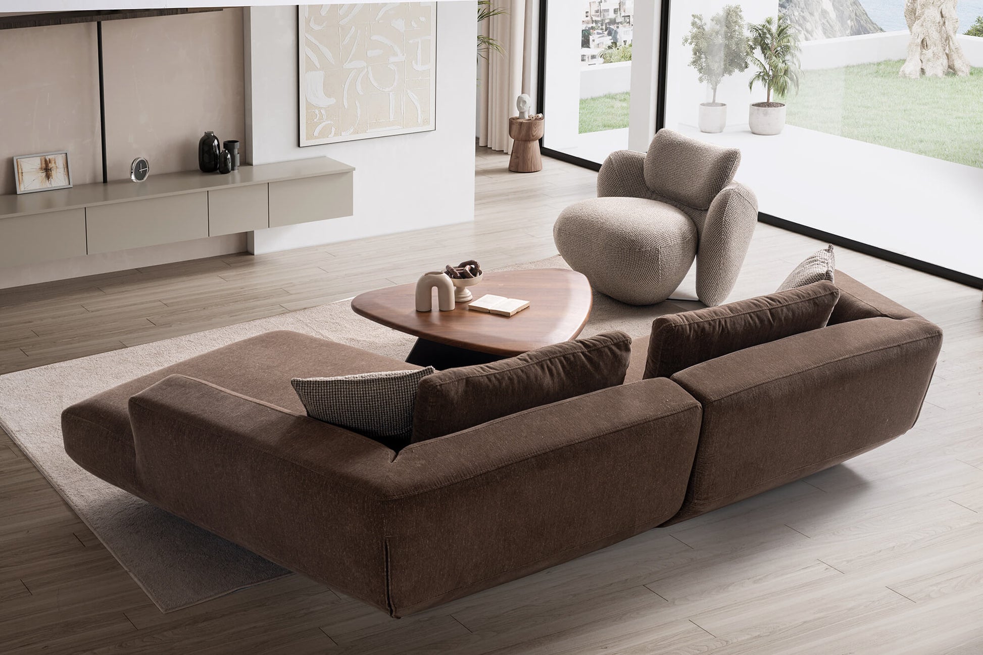 3-Sitzer Sofa mit langer Sitzbahn – 10 – Ahié