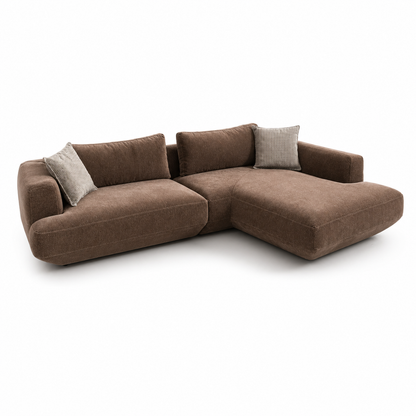 3-Sitzer Sofa lange Sitzbahn 275 cm Stoff Wohnzimmer Schweiz – Ahié