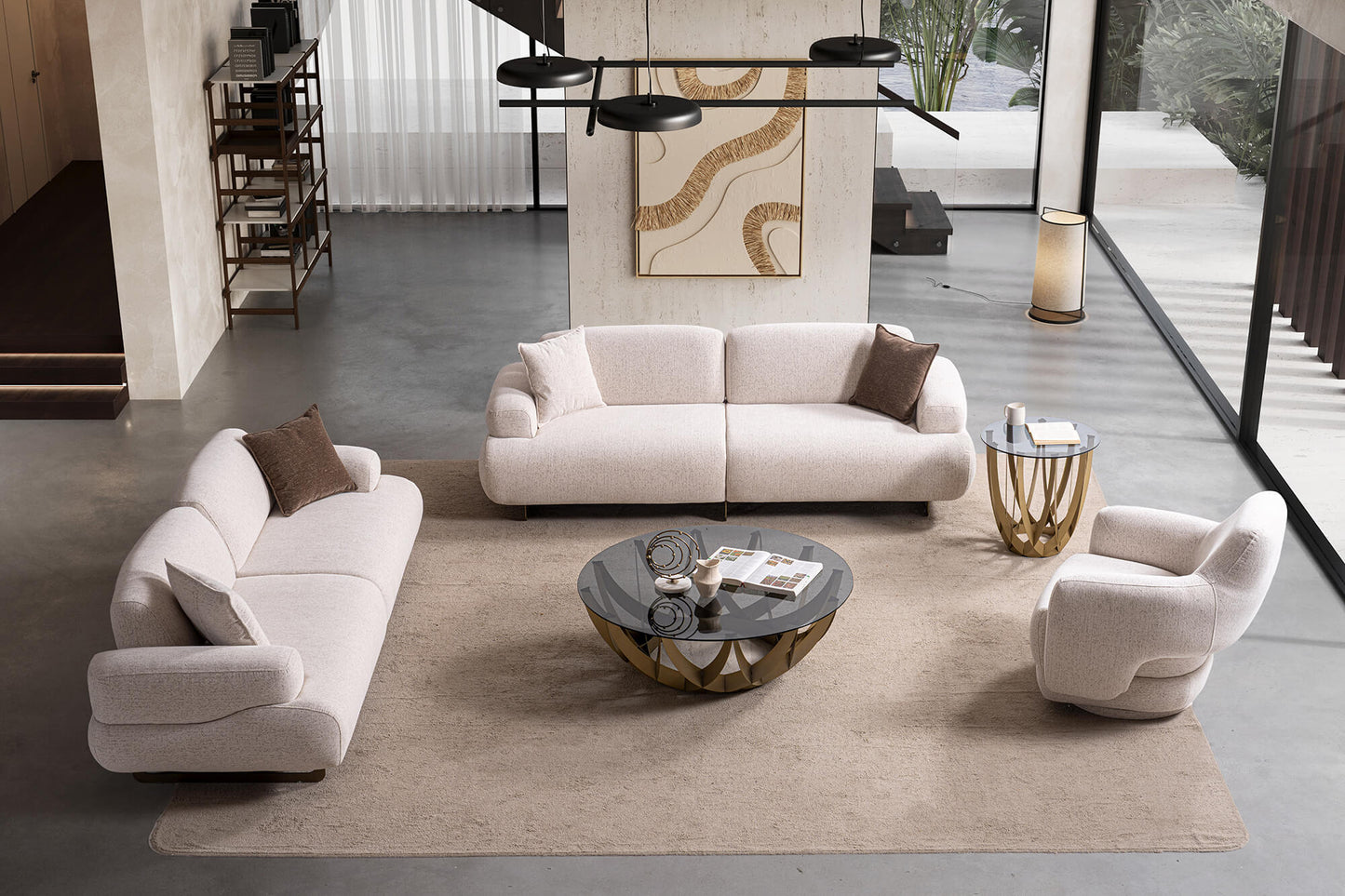 3-Sitzer Sofa mit langer Sitzbahn – 11 – Ahié