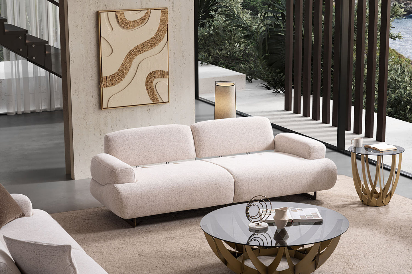 3-Sitzer Sofa mit langer Sitzbahn – 11 – Ahié