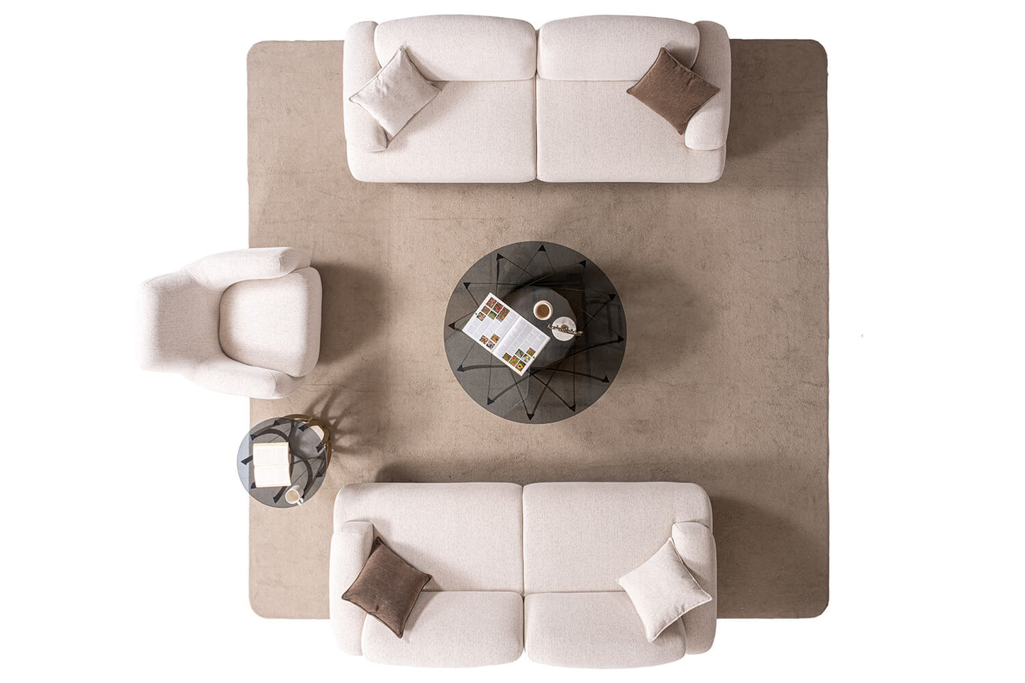 3-Sitzer Sofa mit langer Sitzbahn – 11 – Ahié