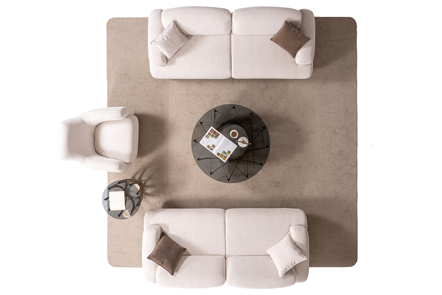 3-Sitzer Sofa mit langer Sitzbahn – 11 – Ahié