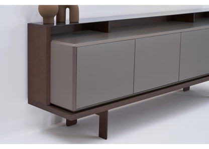 SB1208 Sideboard in Nussbaum und Grau