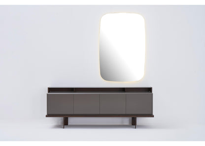 SB1208 Sideboard in Nussbaum und Grau