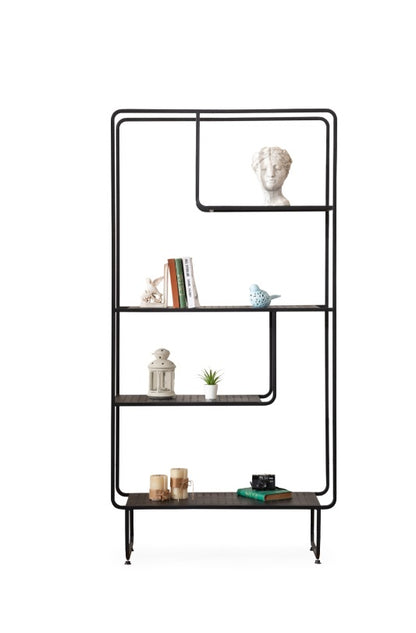 SP1402 Schwarzes Metallregal