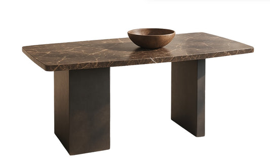 T2008 Esstisch mit Marmorplatte