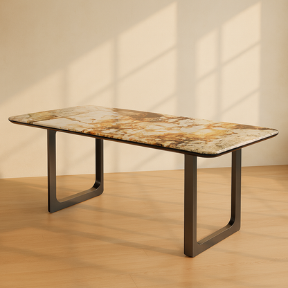 T2029 Esstisch mit Steinplatte