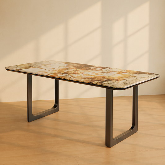 T2029 Esstisch mit Steinplatte