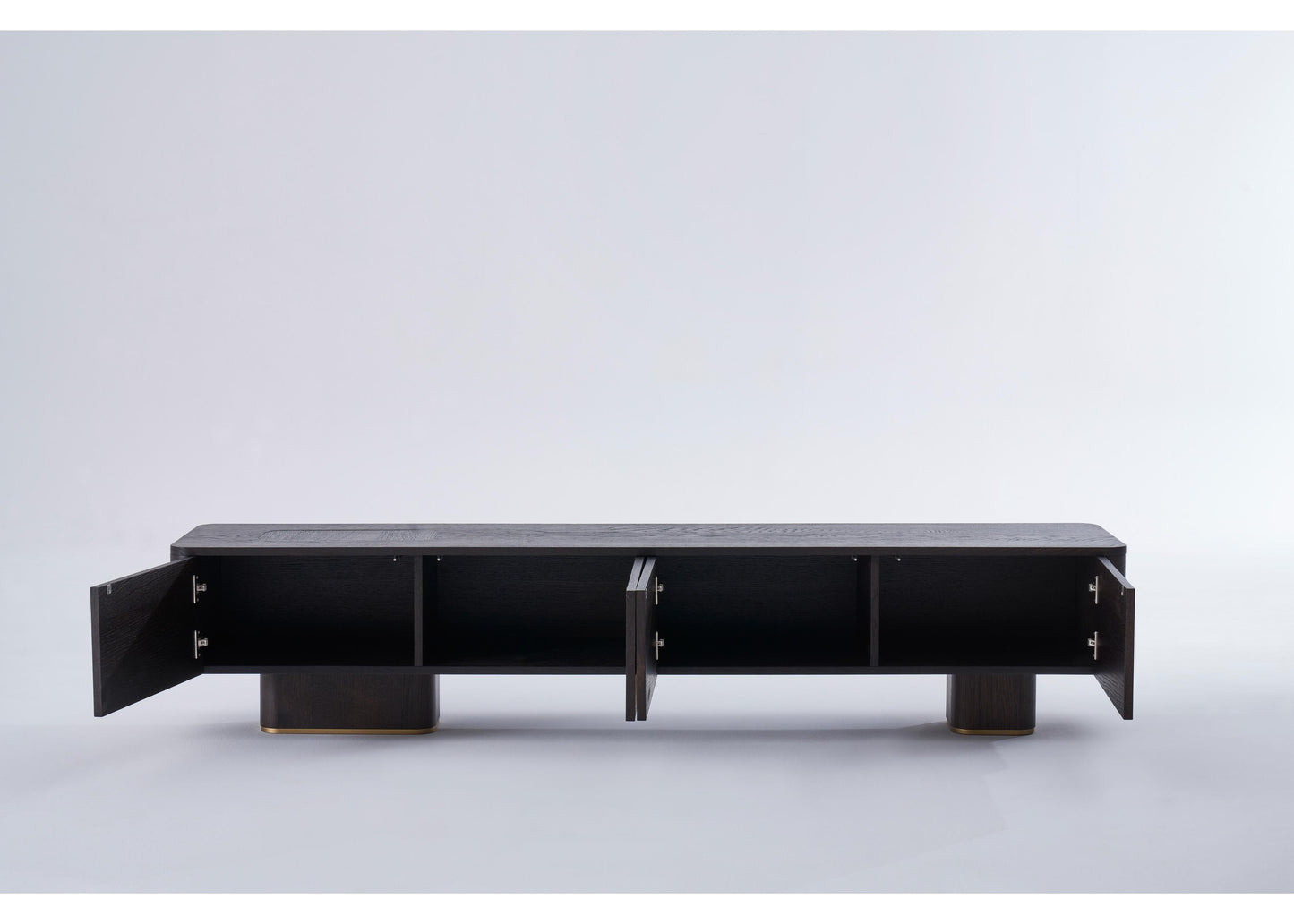 TU1201 TV-Möbel aus dunkler Eiche