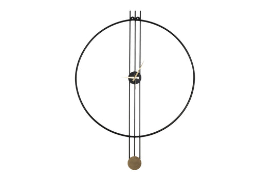 WU2407 Wanduhr aus Metall