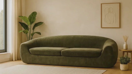 S2030 Dreisitzer-Sofa mit eleganter Form