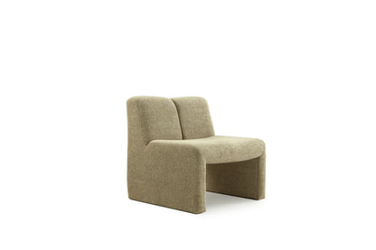 A0112 Schlichter Sessel mit Struktur