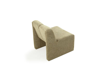 A0112 Schlichter Sessel mit Struktur