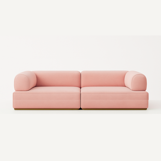S2050 Sofa in Pastell-Ton