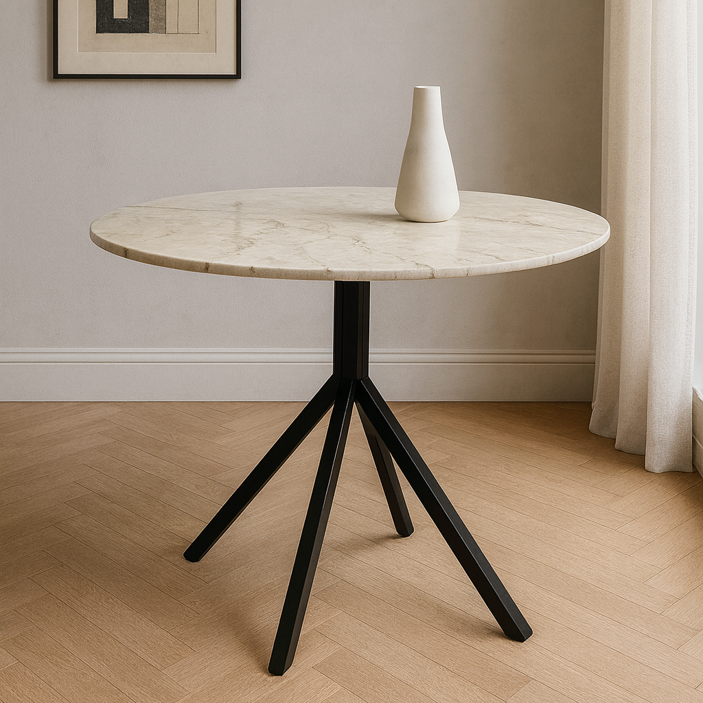 T2001 Esstisch mit Marmorplatte